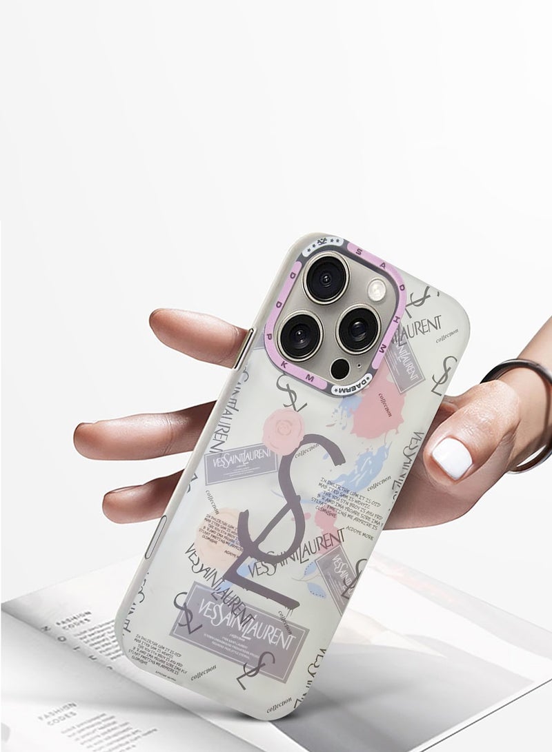 Techie غطاء خلفي جمالي فسايلورنت مع واقي عدسة كاميرا مرتفع لآيفون 16 برو - Image 5