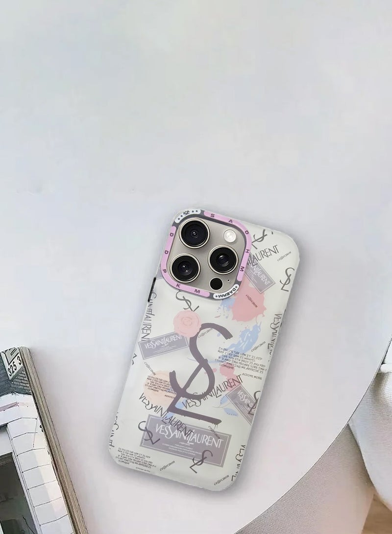 Techie غطاء خلفي جمالي فسايلورنت مع واقي عدسة كاميرا مرتفع لآيفون 16 برو - Image 4