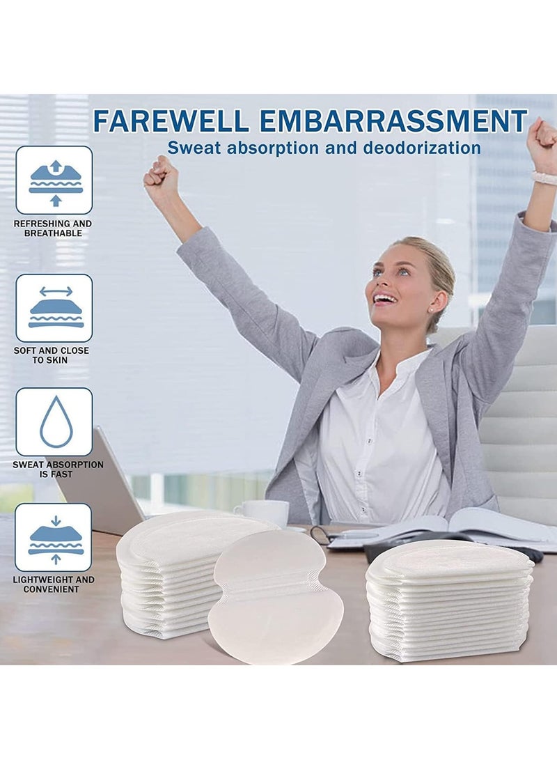 Generic Underarm Sweat Pads, 60Pcs Disposable Underarm Shields Pads for Clothing Sweating Comfortable Unflavored Non Sweat Armpit Protection, Comfortable Unflavored, Non Visible  - Image 5