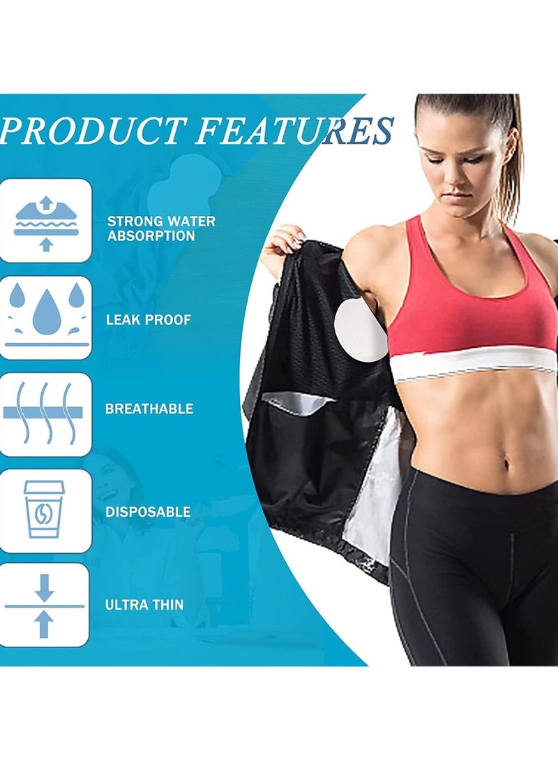 Generic Underarm Sweat Pads, 60Pcs Disposable Underarm Shields Pads for Clothing Sweating Comfortable Unflavored Non Sweat Armpit Protection, Comfortable Unflavored, Non Visible  - Image 4