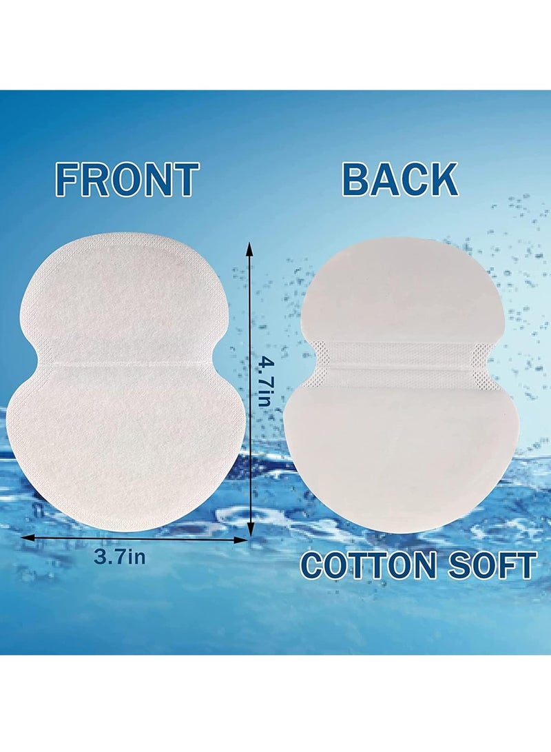 Generic Underarm Sweat Pads, 60Pcs Disposable Underarm Shields Pads for Clothing Sweating Comfortable Unflavored Non Sweat Armpit Protection, Comfortable Unflavored, Non Visible  - Image 2