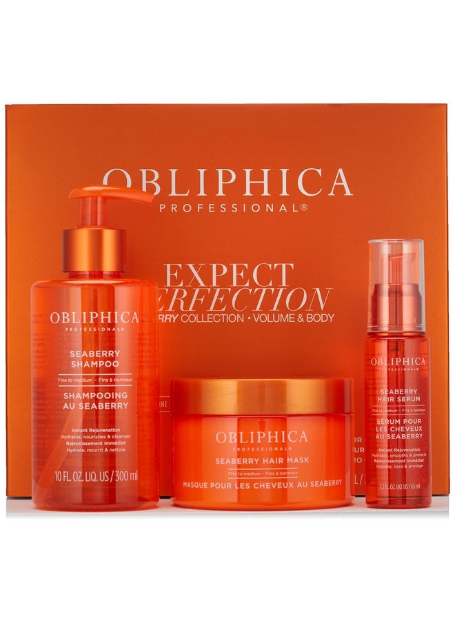 Obliphica Professional Expect Perfection Volume & Body Seaberry Collection Set  - Image 2
