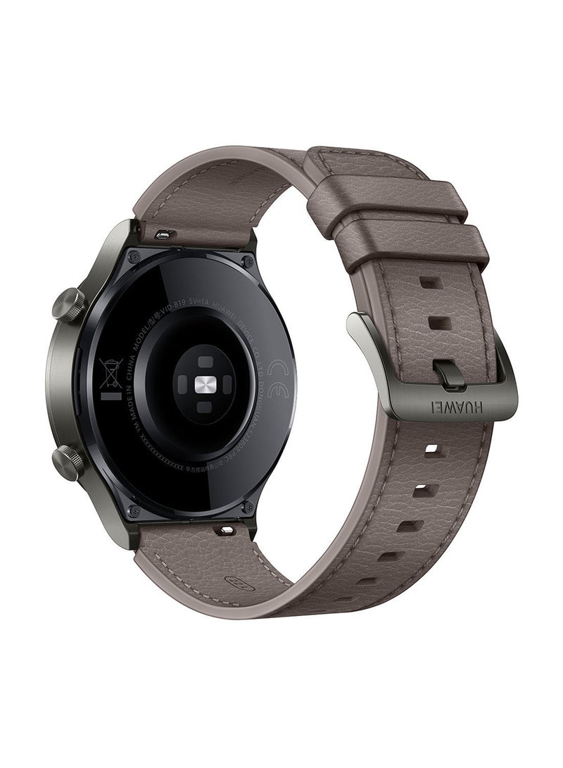 HUAWEI Leather Watch GT 2 Pro Nebula Gray - Image 3