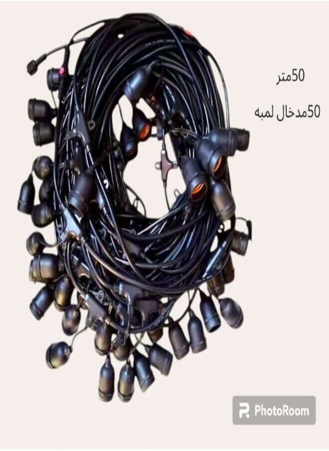 Generic - 50 meter bulb holder with 50 bulb inputs - Image 1