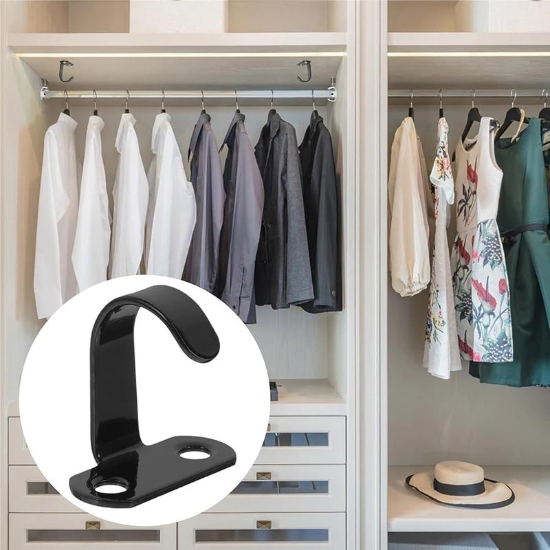 خطافات معدنية ثقيلة تحت الخزانة 36 قطعة للمطبخ خزانة الحائط - Image 5