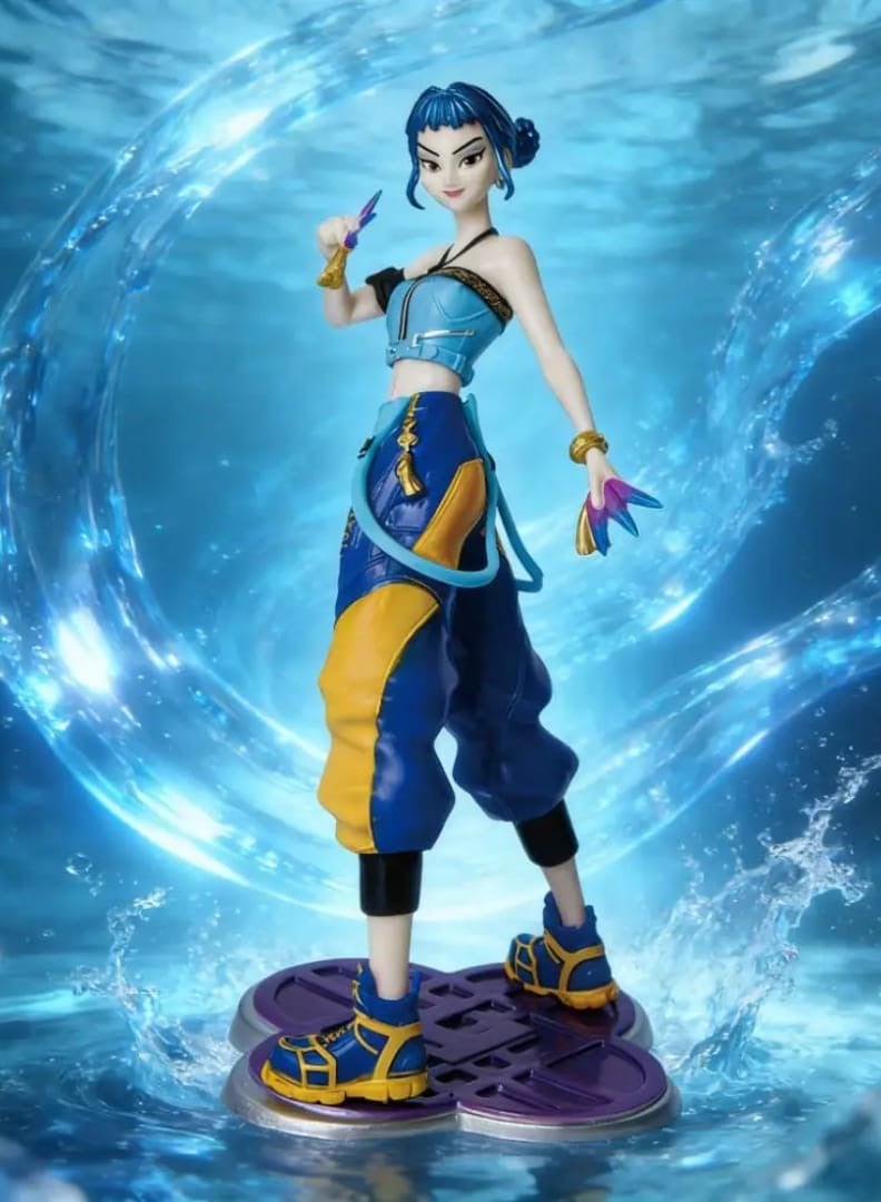 كيبوب مجموعة مجسمات شخصيات مسلسل صائدو الشياطين الكوري، قطعة ديكور منزلية، زينة مكتبية لمحبي المسلسل، قطعة واحدة - Image 3