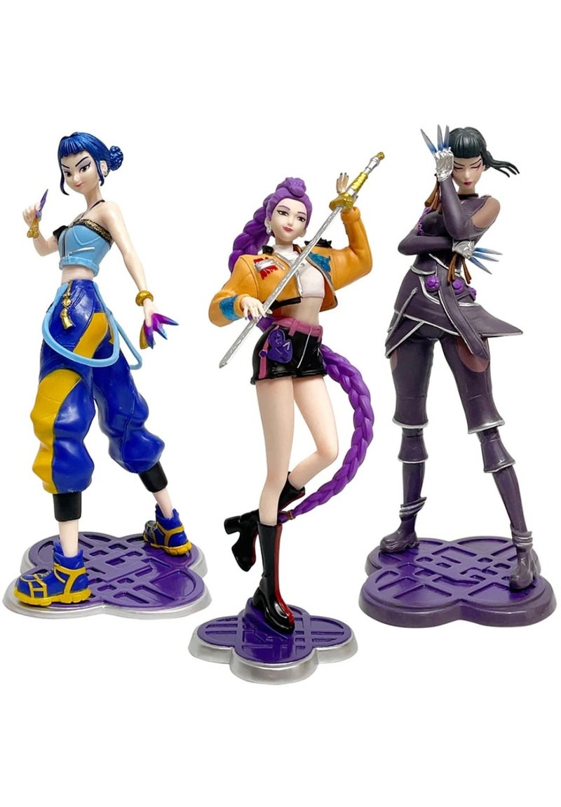 كيبوب مجموعة مجسمات شخصيات مسلسل صائدو الشياطين الكوري، قطعة ديكور منزلية، زينة مكتبية لمحبي المسلسل، قطعة واحدة - Image 4