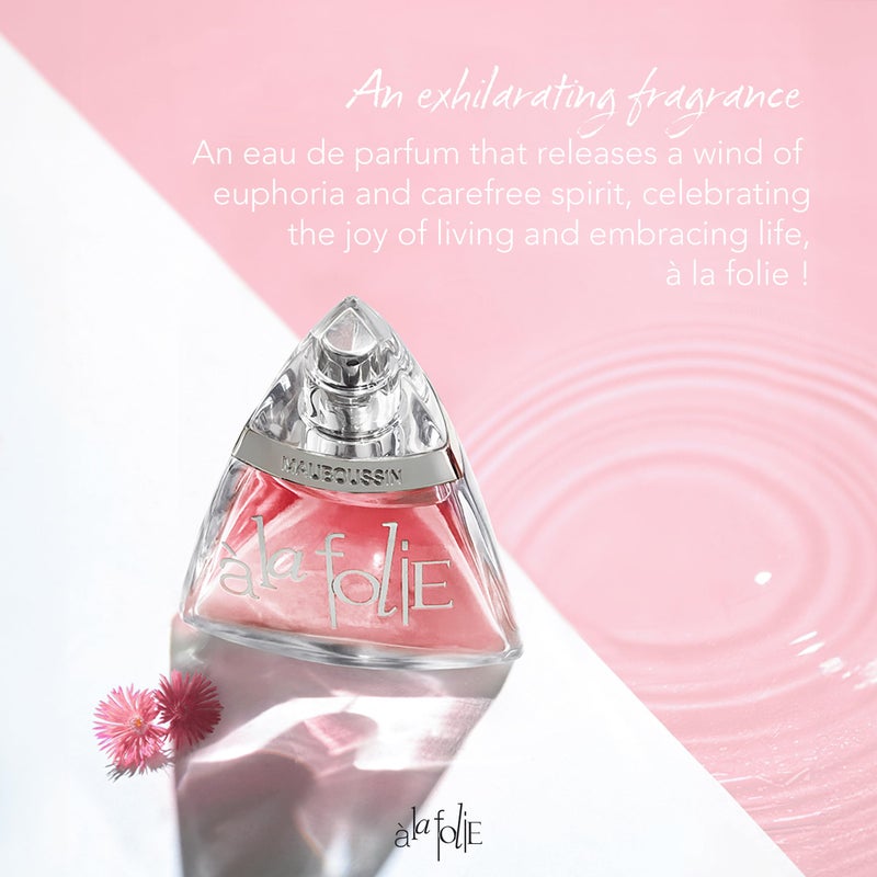 Mauboussin - A La Folie 100ml (3.3 Fl Oz) - Eau de Parfum for Women - Floral & Oriental Scents - Image 3
