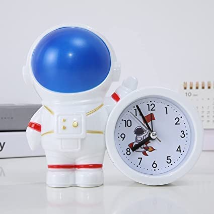 Tera13 TERA 13 Alarm Clock for Kids (1 Pcs) Cute Astronaut Clock for Kids, Bedroom Desk Clock for Boys & Girls, Best Gift for Children Ages 3 and Up, Battery Operated Home Decor Gift - Image 1