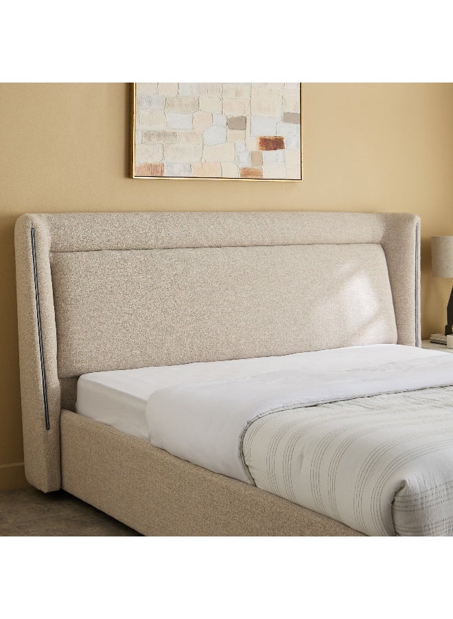 Home Box Liberty Aura Smart LED King Upholstered Bed - 180x200 cm - Image 4