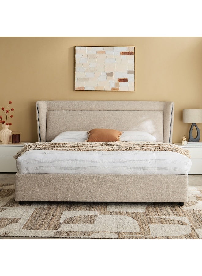 Home Box Liberty Aura Smart LED King Upholstered Bed - 180x200 cm - Image 3