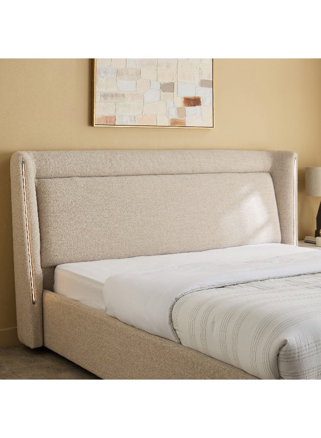 Home Box Liberty Aura Smart LED King Upholstered Bed - 180x200 cm - Image 5