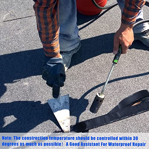 Fabbay 2 Rolls Asphalt Crack Filler Tape Asphalt Tape for Driveway Repair Joint and Crack Sealer for Tarmac Parking Lot Roof Cement Road, 50 Feet Each Roll (2 Inch) - Image 5