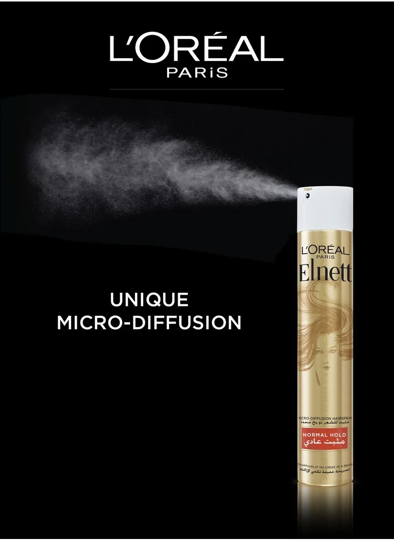 L'OREAL PARIS Elnett Latin Normal Hold Hair Spray 400ml