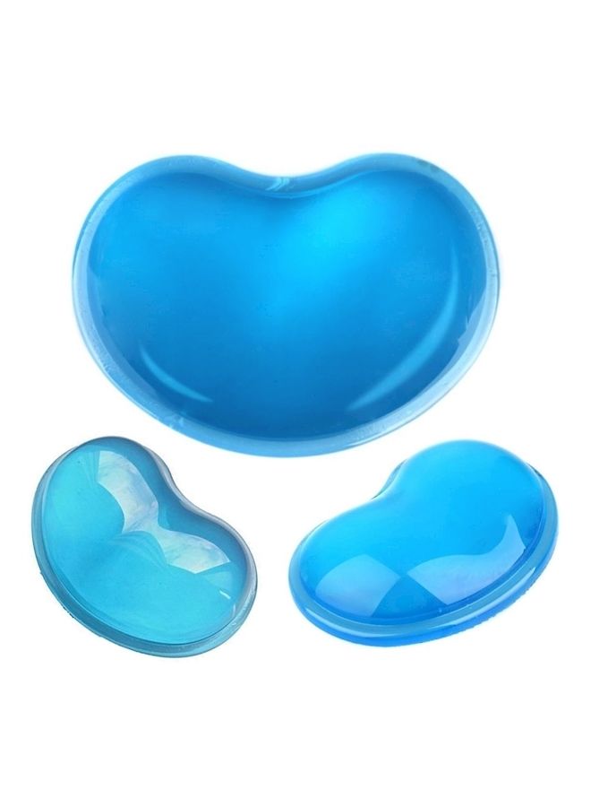 NIBEMINENT Wrist Rest Mouse Pad Blue - Image 1