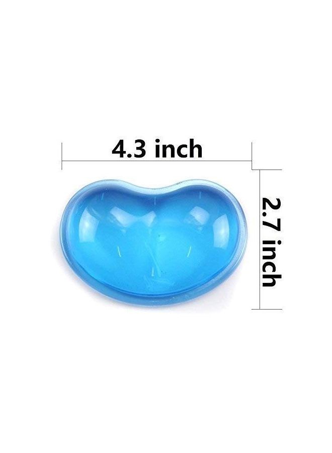 NIBEMINENT Wrist Rest Mouse Pad Blue - Image 2