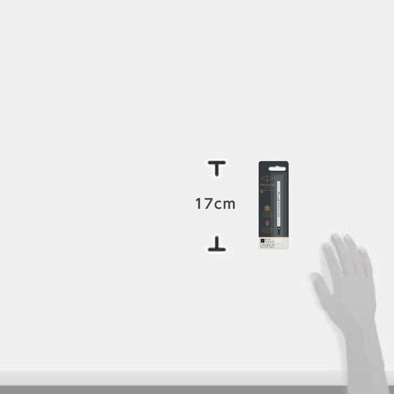 Parker 5th Technology Pen Ink Refill | Fine Point | Black Ink | 1 Count - Image 2