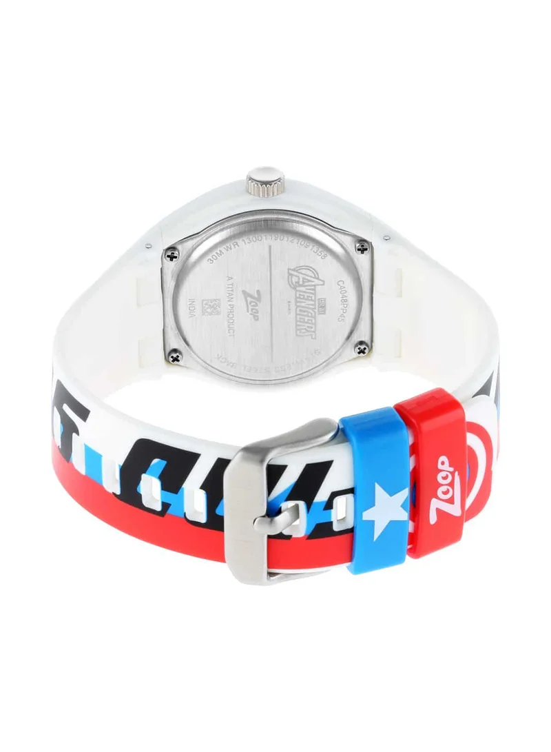 Zoop Kids Unisex Analog Round Shape Polyurethane Wrist Watch C4048PP45 - 44 Mm