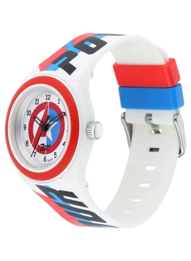 Zoop Kids Unisex Analog Round Shape Polyurethane Wrist Watch C4048PP45 - 44 Mm