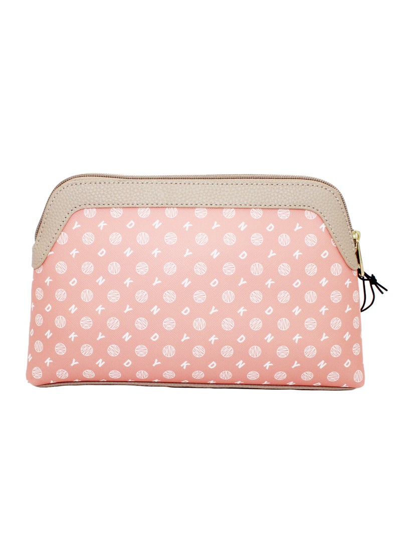 DKNY Legacy Beauty Pouch Cosmetic Bag, Travel Make up Bag Small, Small Waterproof and Lightweight Cosmetic Bag Storage Bag, Small Makeup Bag, Travel Toiletry Bag - Image 4