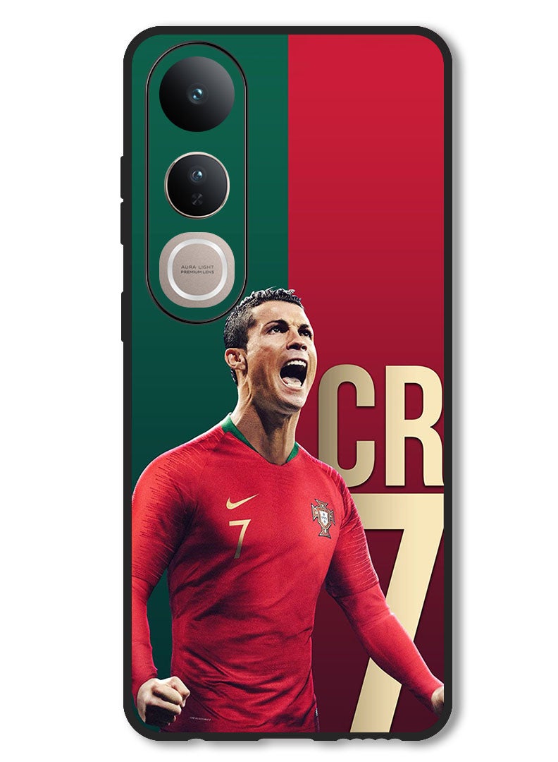 Theodor Case Compatible with Vivo V50 Lite Protection Shockproof Bumper Cover CR7 (2) - Image 1