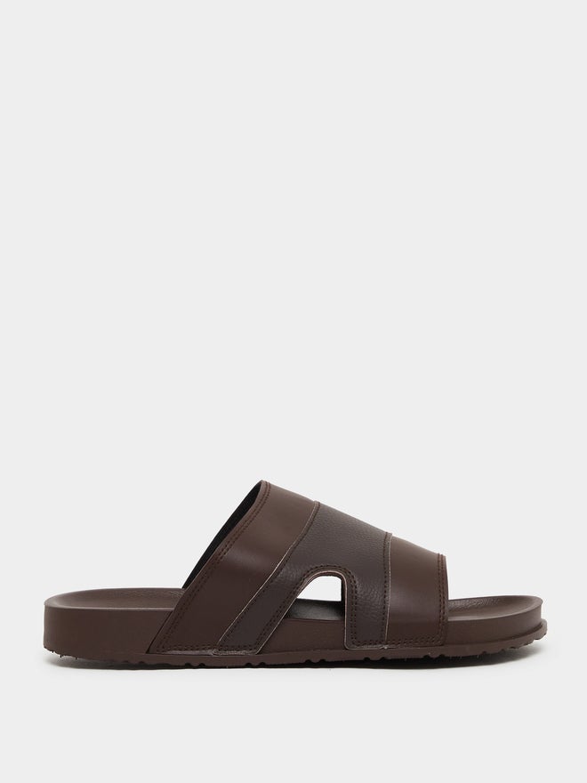 Styli Styli Cut Out Thick Band Slip on Sandals  - Image 2
