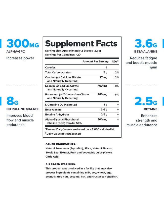 LEGION Pulse Pre Workout Supplement - All Natural Nitric Oxide Preworkout Drink to Boost Energy, Creatine Free, Naturally Sweetened, Beta Alanine, Citrulline, Alpha GPC (Caffeine Free Fruit Punch) - Image 2