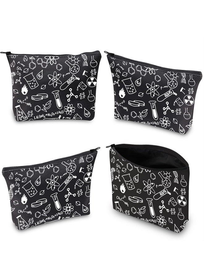 WCGXKO Science Cosmetic Bag Biology Chemistry Gift Science Lover Gift Chemist Scientist Makeup Bag Science Teacher Student Gift (Chemistry B) - Image 3