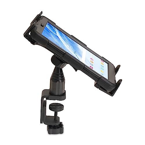 ARKON Heavy Duty Table Desk Tablet Mount with 4 inch Arm and C Clamp Base for - Image 3