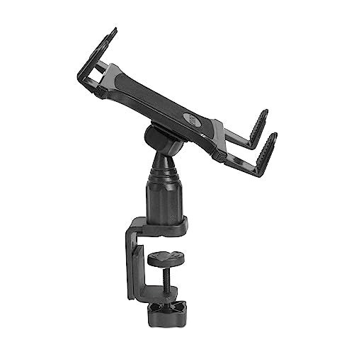 ARKON Heavy Duty Table Desk Tablet Mount with 4 inch Arm and C Clamp Base for - Image 2