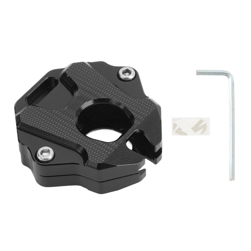 CNC Metal Motorcycle Key Shell Black Durable Easy Installation Key Protection Accessory - Image 2
