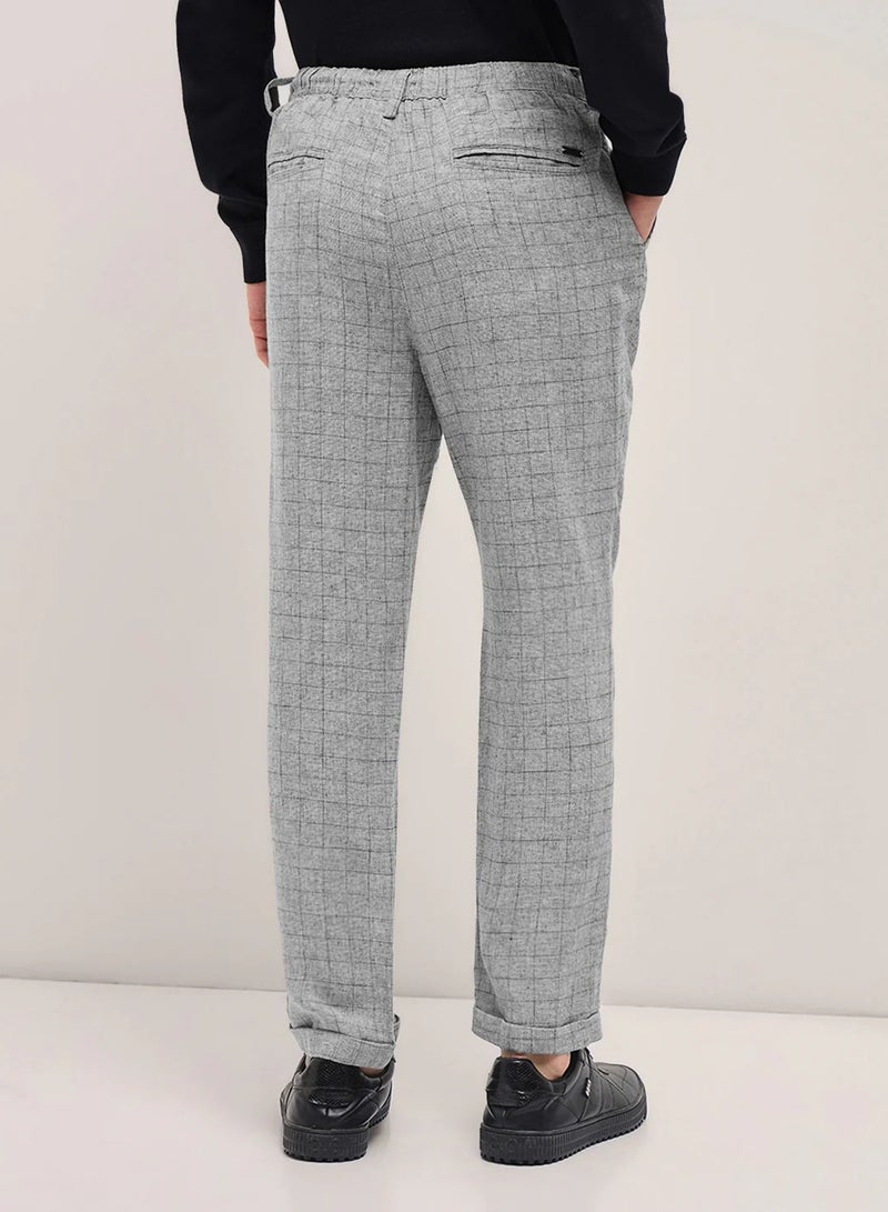 THE BEAR HOUSE Men's Classic Formal Trousers Stylish and Comfortable Dress Pants for Office Meetings, Business Travel, Professional Events, Corporate Settings, and Everyday Formal Wear - Image 2