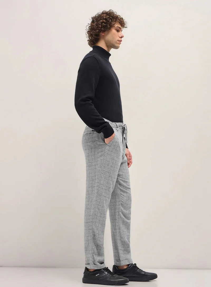 THE BEAR HOUSE Men's Classic Formal Trousers Stylish and Comfortable Dress Pants for Office Meetings, Business Travel, Professional Events, Corporate Settings, and Everyday Formal Wear
