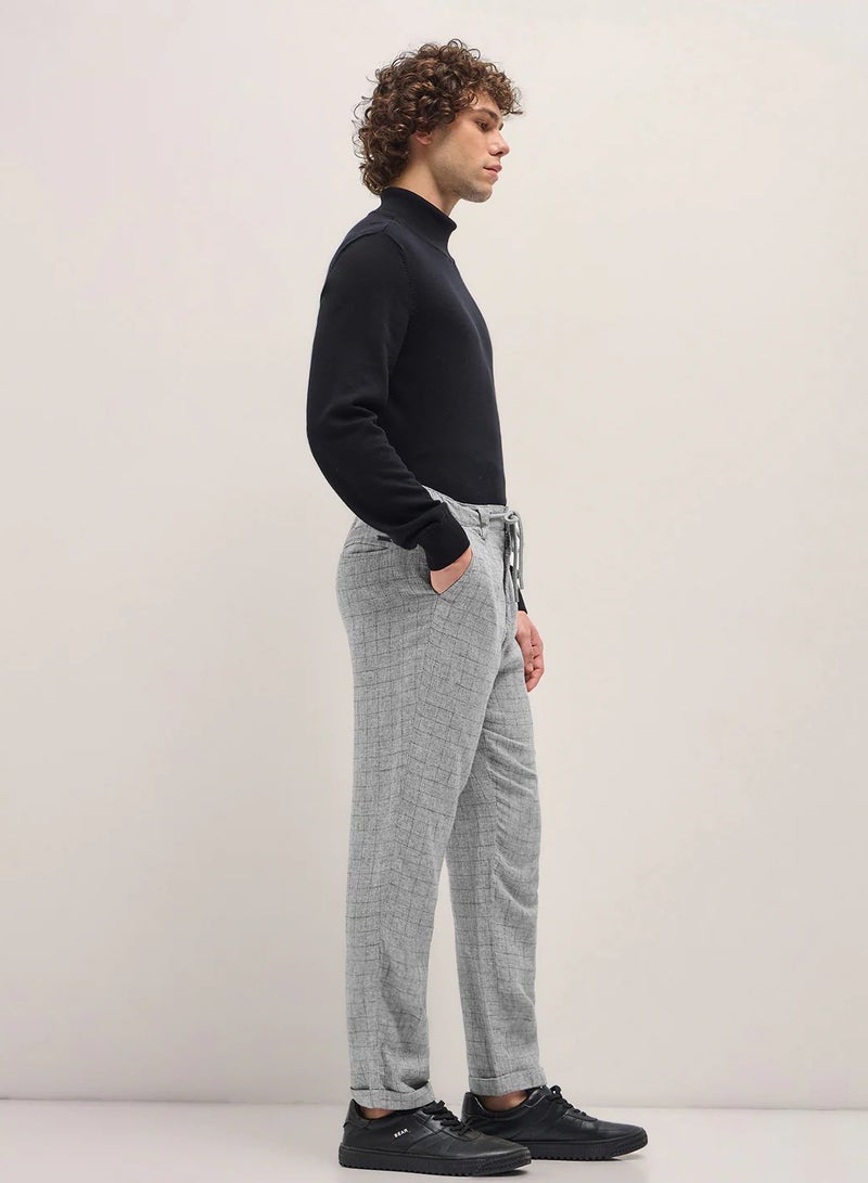 THE BEAR HOUSE Men's Classic Formal Trousers Stylish and Comfortable Dress Pants for Office Meetings, Business Travel, Professional Events, Corporate Settings, and Everyday Formal Wear - Image 3