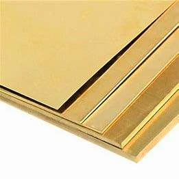 Vakooba VAKOOBA Soft Brass Sheet 12mmx 100mm x 100mm  - Image 3