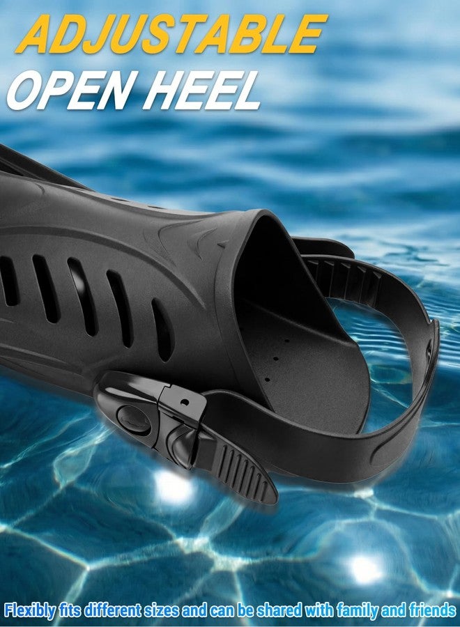 SACBOLA Diving fins Snorkeling Gear for Adults Snorkel fins ，Swim fins Open, Adjustable, Men, Women, Children, Swim Flippers - Image 4