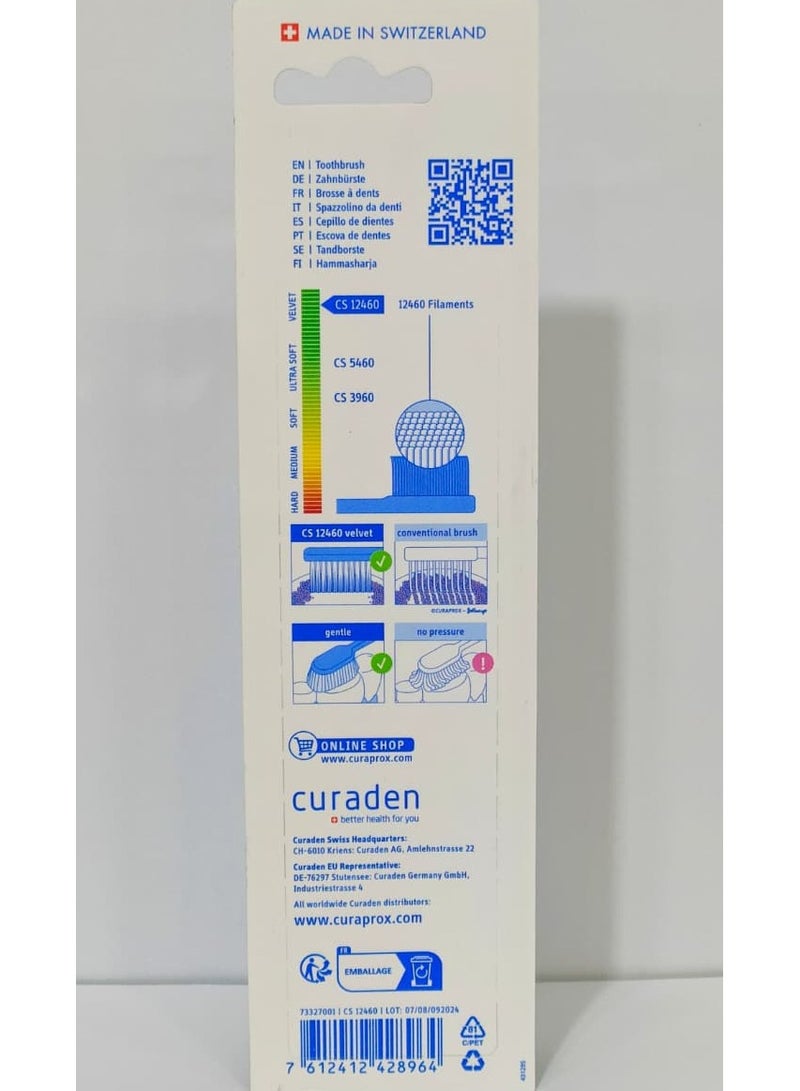 Curaprox 12460  Velvet  Soft Brush Multicolor - Image 3