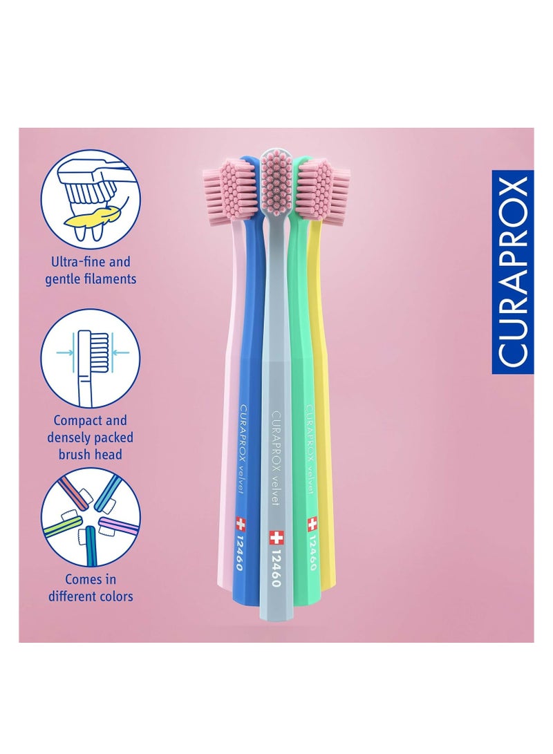 Curaprox 12460  Velvet  Soft Brush Multicolor - Image 5