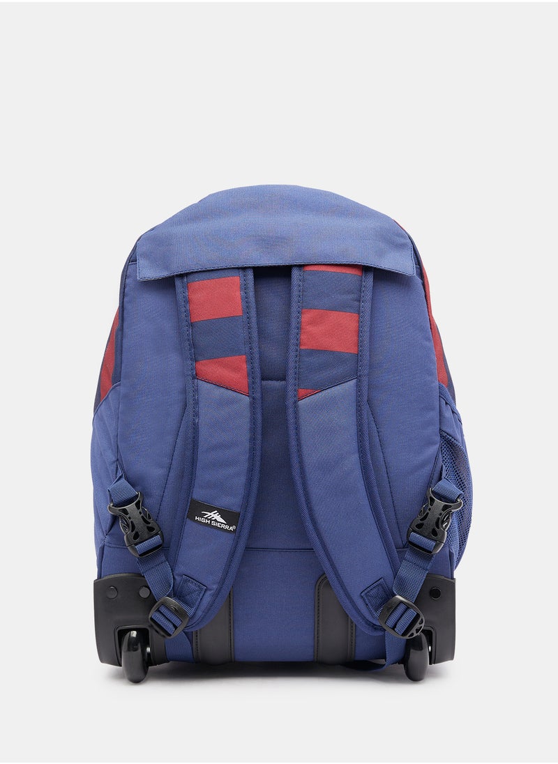 HIGH SIERRA - Unisex Rugby Stripe Opie Wheeled Backpack - Image 1