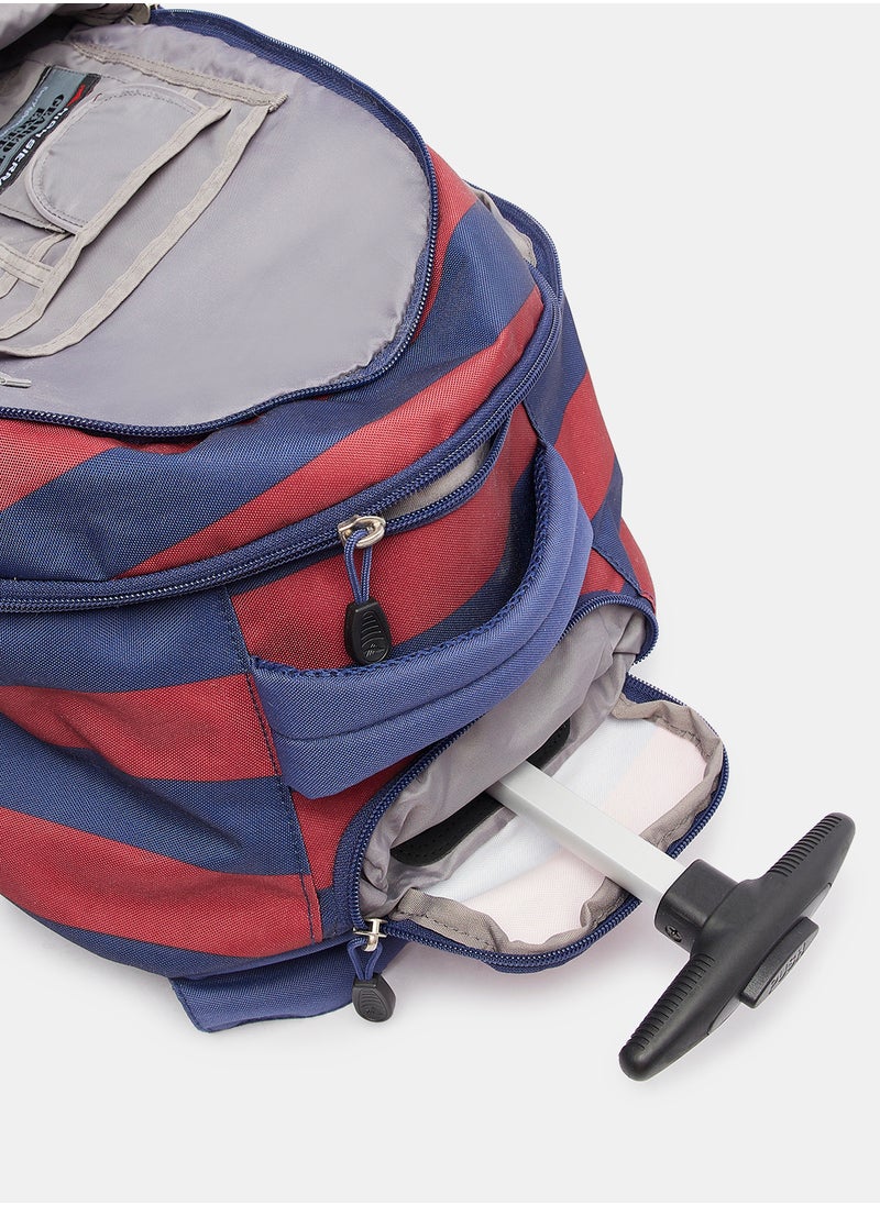 HIGH SIERRA - Unisex Rugby Stripe Opie Wheeled Backpack - Image 1