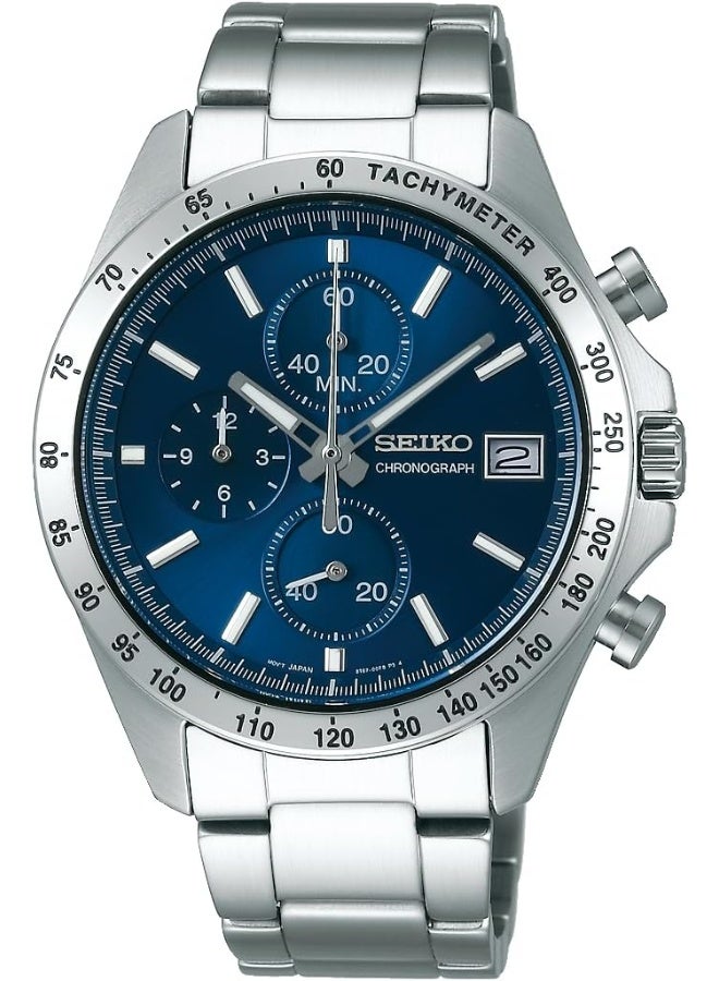 SEIKO SELECTION SBTR023 Spirit Quartz Chronograph mens Watch Shipped from Japan