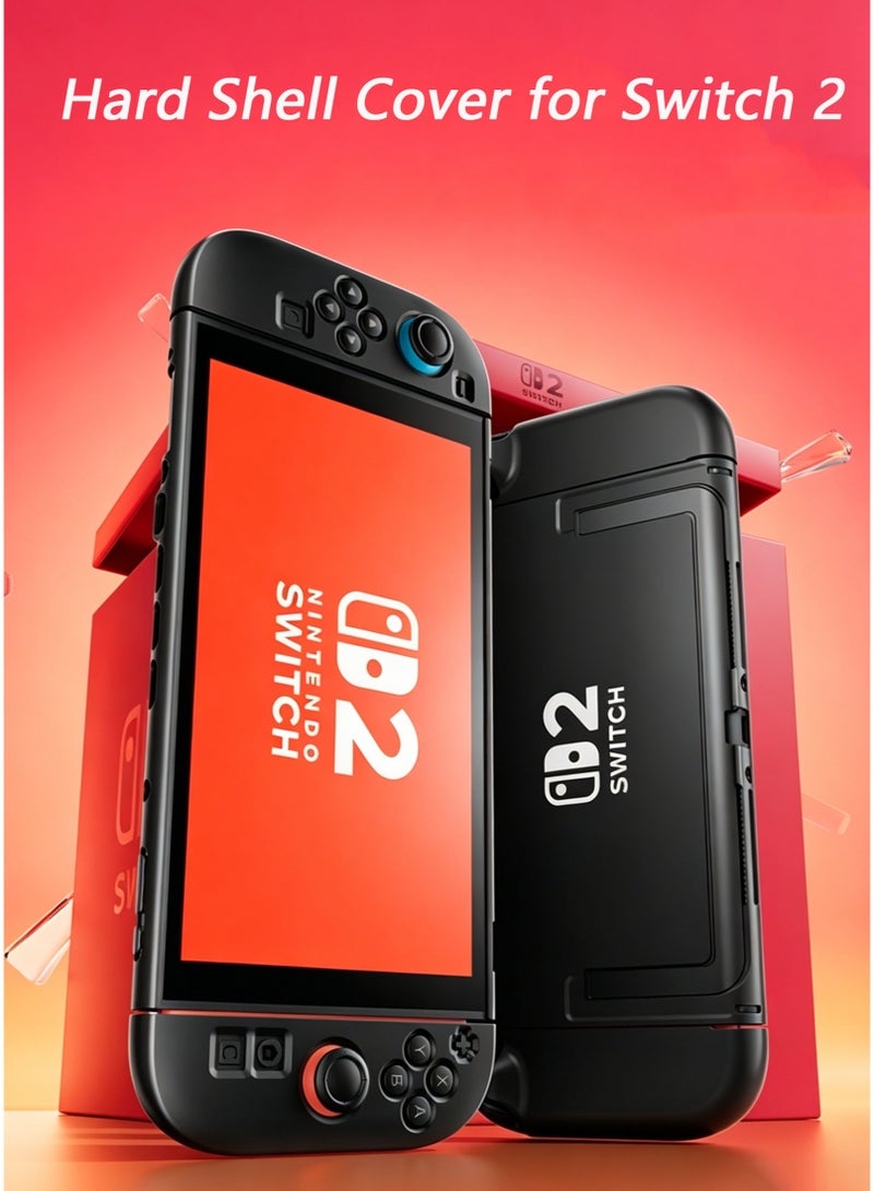 Dockable Protective Hard Case for Nintendo Switch 2, Stand Compatible Anti-Scratch, Anti-Fingerprint, Shockproof Hard Shell Cover, Switch Game Accessories - Image 3