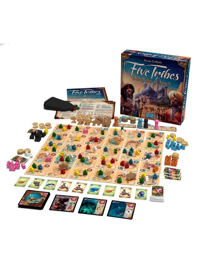 Days of Wonder Ard Game - Conquer The Sultanate Of Naqala! Worker Placement Strategy Game For Kids & Adults, Ages 13+, 2-4 Players, 40-80 Minute Playtime, Made By Days Of Wonder - Image 2