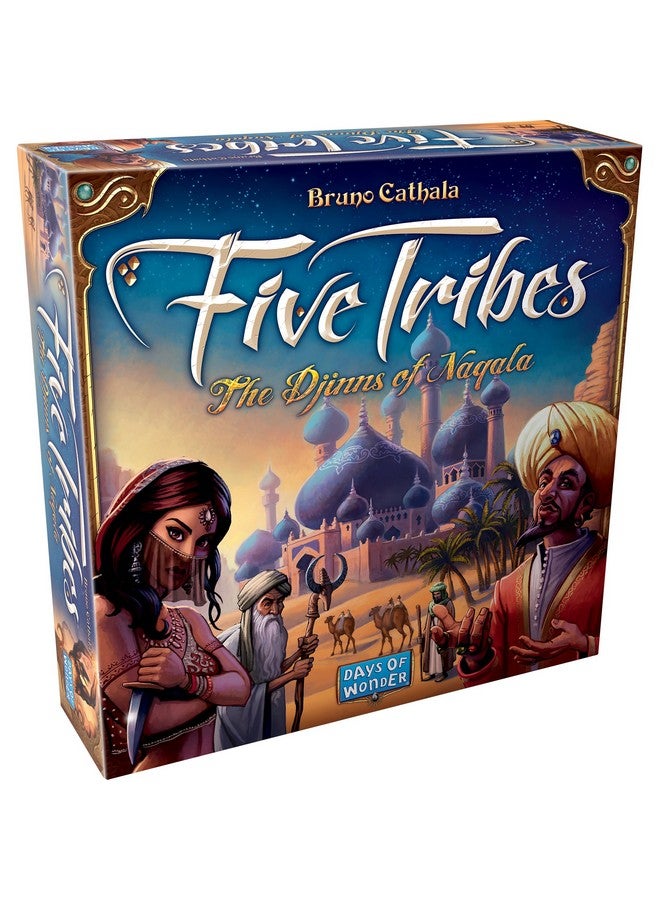 Days of Wonder Ard Game - Conquer The Sultanate Of Naqala! Worker Placement Strategy Game For Kids & Adults, Ages 13+, 2-4 Players, 40-80 Minute Playtime, Made By Days Of Wonder - Image 1