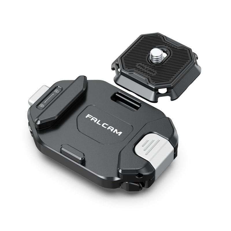 FALCAM F38 Camera Clip Kit V2, F38 Backpack Clip with Plate for Backpack Strap and Camera F38B3803 - Image 1