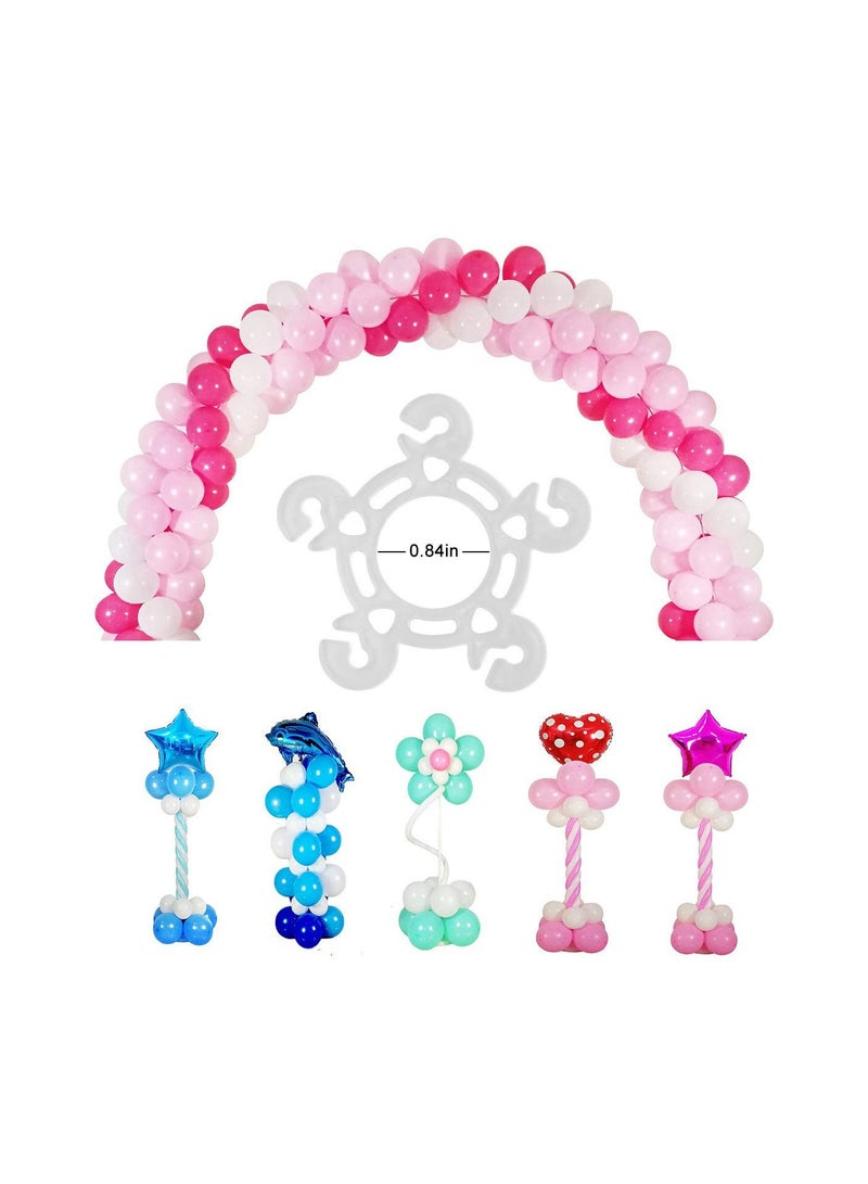 SYOSI Balloon Clips, Balloon Connectors Clips, Tinabless Balloon Clips, Tinabless Balloon Connectors for Decor Balloon Arch, Balloon Column Stand and Balloon Flowers, for Decorations Party - Image 2