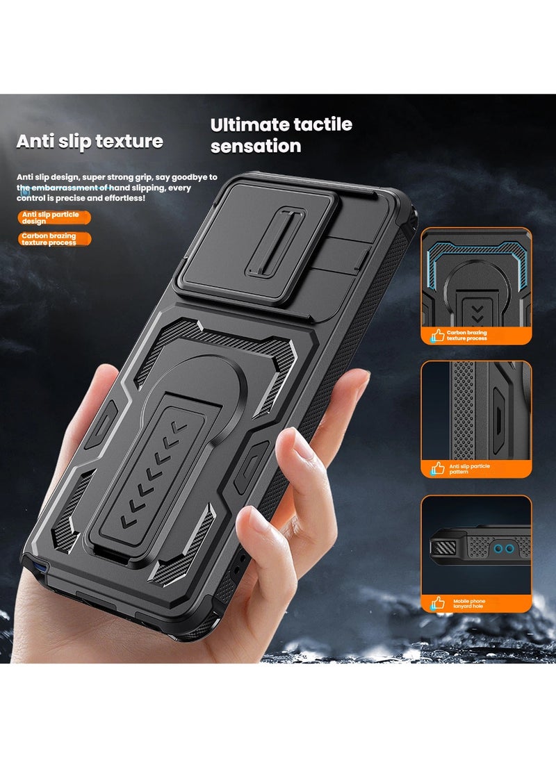 عام غطاء مناسب لهاتف Moto G Stylus 5G - تصميم نافذة ضغط لحماية العدسة - حامل قابل للطي - تركيب دقيق - مقاوم للسقوط والتآكل - Image 3