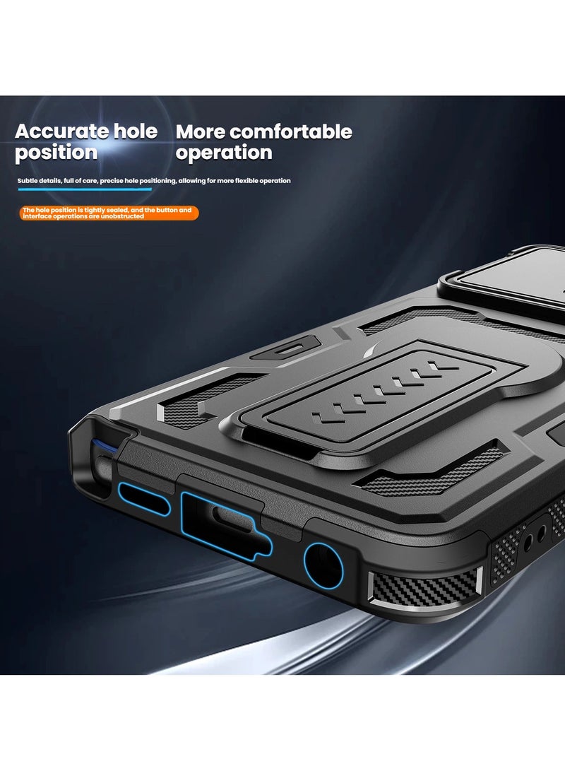 عام غطاء مناسب لهاتف Moto G Stylus 5G - تصميم نافذة ضغط لحماية العدسة - حامل قابل للطي - تركيب دقيق - مقاوم للسقوط والتآكل - Image 4