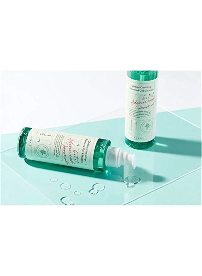 AXIS-Y Quinoa One Step Balanced Gel Cleanser 6.08fl.oz.| Calming Hydrating Gel Facial Cleanser, Vegan Face Wash for All skin Types with Centella Asiatica & Calendula & Quinoa, Hypoallergenic, Natural - Image 1