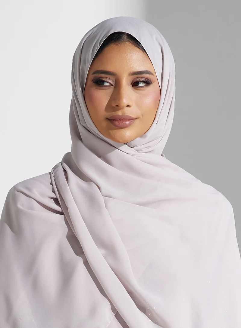 hayas closet Embellished Flared Sleeve Abaya